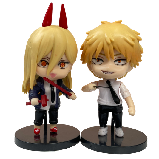 DENJI CORBATA + POWER ARMADA FIGURA DE ANIME CHIBI